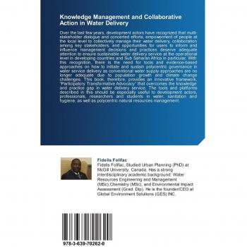 Folifac, Fidelis: Knowledge Management and Collaborative Action in Water Delivery