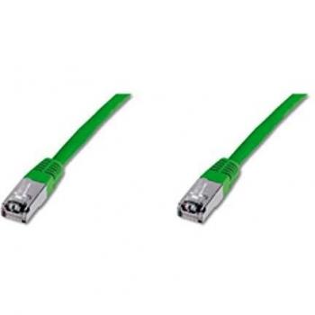 DIGITUS 3 m CAT6 S-FTP/PIMF Patchkabel – AWG 26/7, 2 RJ45‑Ports, Grün