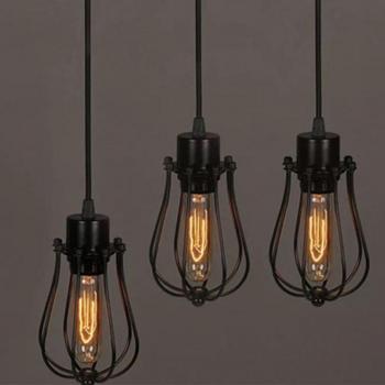 Vintage Iron Wire Light Shade