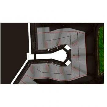 Modellino in Foil Schiphol Aerobus Piazzale F scala 1:500
