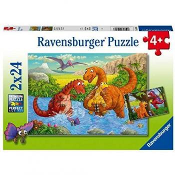 Kids Dinosaurs 2 x 24 Piece Puzzle