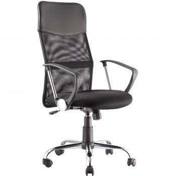 Alphason Orlando Black High Back Mesh Chair