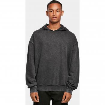 Build Your Brand Kapuzenpullover im Acid-Wash-Stil