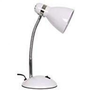 Flexo de mesa Megara 1xe27 Blanco