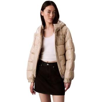 Camicia Invernale CK Beige Relaxed Fit