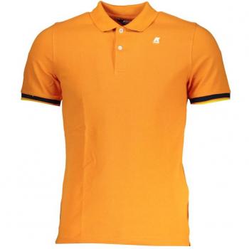 Vibrant Orange Polo Shirt for Men