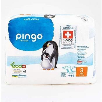 Panno per pannolini usa e getta biodegradabili, taglio Midi, peso 4-9 kg, confezione da 44 pezzi