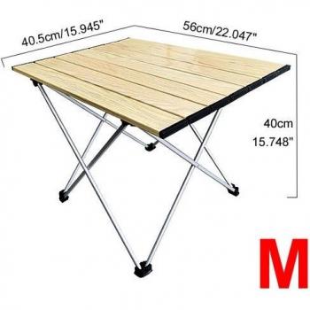 Mesa de Picnic Plegable de Aluminio con Transporte