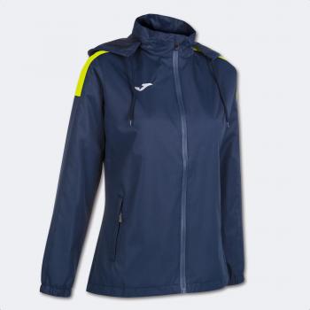 Chubasquero Trivor mujer marino amarillo flúor