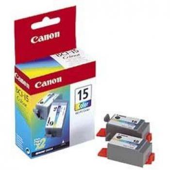 Canon Black/Cyan/Magenta Ink Cartridge BCI-15