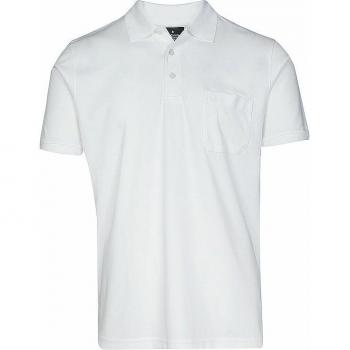 Ragman Herren Poloshirt Größe 4XL, weiß 540391
