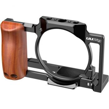 KäFeige ZV1 Kamerahandgriff – Holzkonstruktion mit ¼‑Mikrofonanschluss