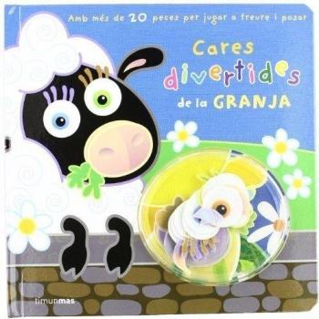 Cares divertides de la granja (Tapa dura).