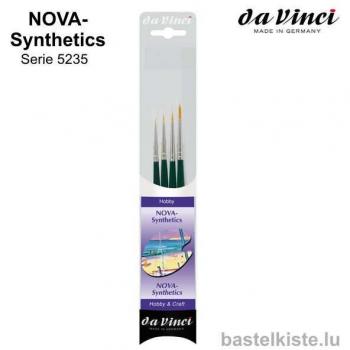 Pinceaux Da Vinci NOVA-Synthetics 5235 Acrylique Miniature Fibres Synthétiques