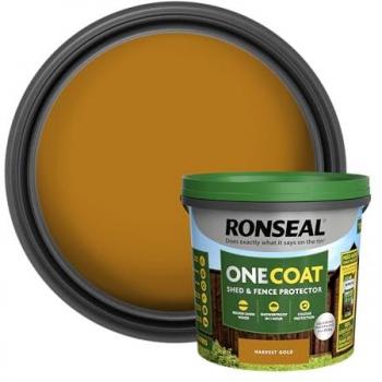 Ronseal Harvest Gold One Coat Shed & Fence Finish