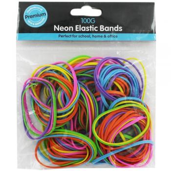 Vibrant Neon Hair Tie Pack