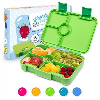 Tritan Schmatzfatz 6 vakken lunchbox (20,8 x 4,5 x 15 cm)