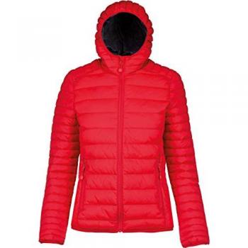 Damen Steppjacke mit Kapuze von Kariban