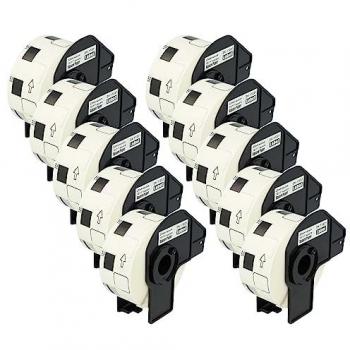 Brother DK-11221 Compatible Label Roll Set 23mm x 23mm