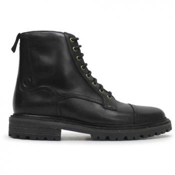 Clarks Clarkridge Hi Shoes Black Leather Male UK 9.5