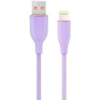 Cable de Conector Lightning 1,5 m Violeta (Gembird CC‑USB2S)