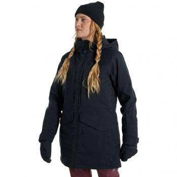 Blouson Burton Prowess 2.0 noir, coupe femme, taille S