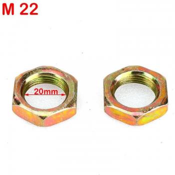 2 pcs ATV Rear Axle Hex Nut M20/M22/M26 for Quad Bike