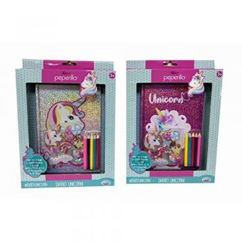 Diario Incantato PEPERILLA Unicorn Assortito