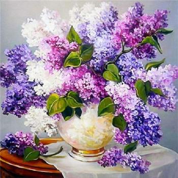 5D DIY Diamond Embroidery Flower Vase Kit