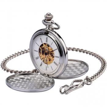 Double Hunter Mechanical Pocket Watch