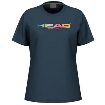 Navy S Racket Rainbow Top