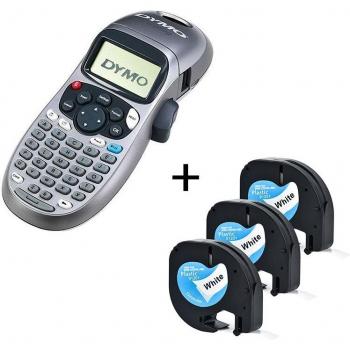 Dymo LetraTag LT-100H tragbarer Etikettendrucker mit LT-Band