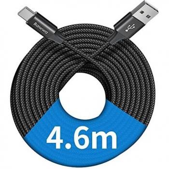 Samsung Galaxy 15ft PowerLink USB-C to USB-A Cable – Heavy Duty