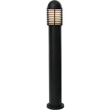 Driveway Defender: IP44 Matte Black Bollard