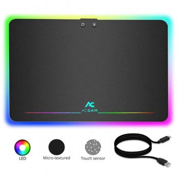 Tappetino per Mouse da Gioco ACGAM RGB P08