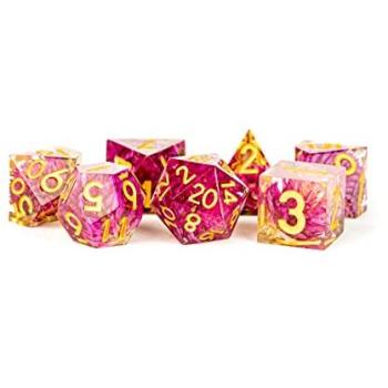 Ruby Pulse 16mm Sharp Edge Dice
