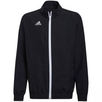 Black Adidas Entrada 22 Children’s Tracksuit Top – 13/14