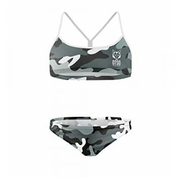 Women's Grey L Otso Swbk Swim Bikini