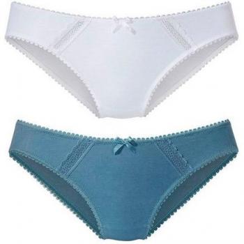 Nuance Baumwoll Bikinislip Damen