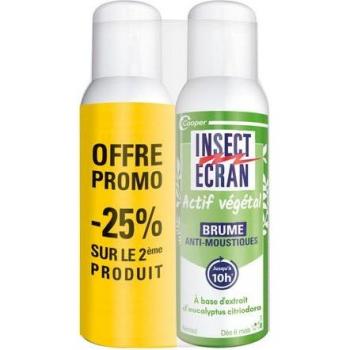 Insect Écran Brume Végétale Anti-Moustiques 2x100ml