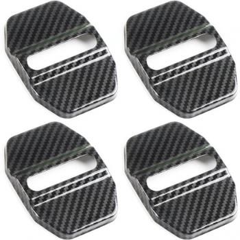 4Pcs Carbon Fiber Door Lock Caps for BMW X7