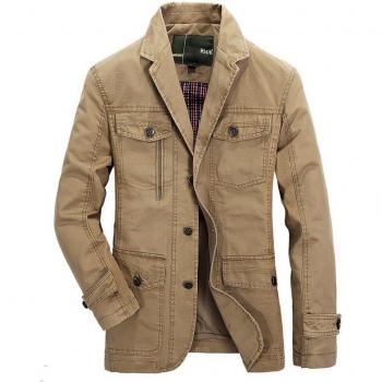 Casual Blazer aus Denim für den Frühling