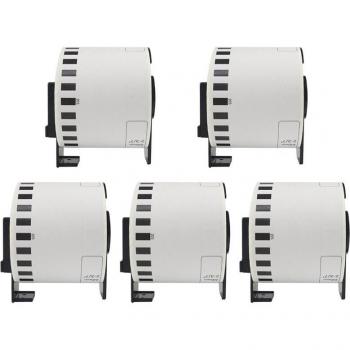 Paquete de Etiquetas QL‑560/QL‑570 – 4 rollos 62 mm Brother DK‑22205
