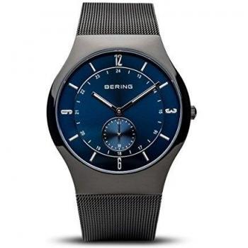 BERING Men's Quartz Classic Collection Wristwatch with Sapphire Crystal 11940-227