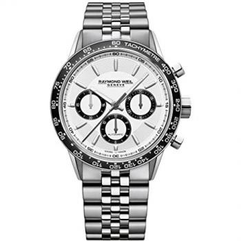 Freelance Masculino Raymond Weil Reloj Auto Acero