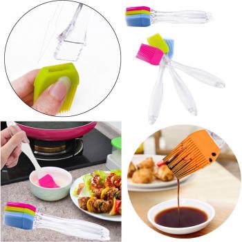 Pinceau en silicone pour huile et beurre