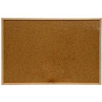 5 Star Office Natural Cork Noticeboard with Pine Frame (Dimensions: WxH
