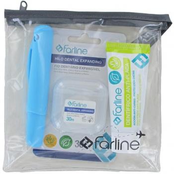 Boîte à brosses et dentifrice Farline adultes