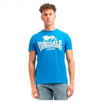 Lonsdale Herren Shirt Logo – Klassische Passform – Grau – XL