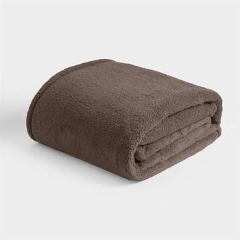 Earthy Brown Velvet Wrap – 125 x 150 cm